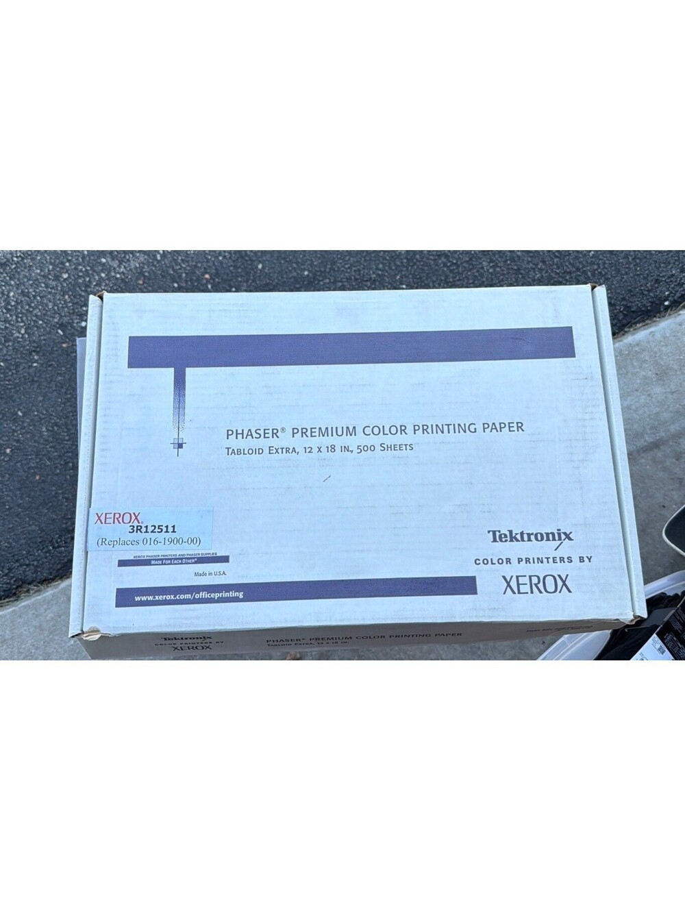 Xerox Phaser Premium Color Printing Paper Tabloid Extra 12x18 500 Sheets 3R12511
